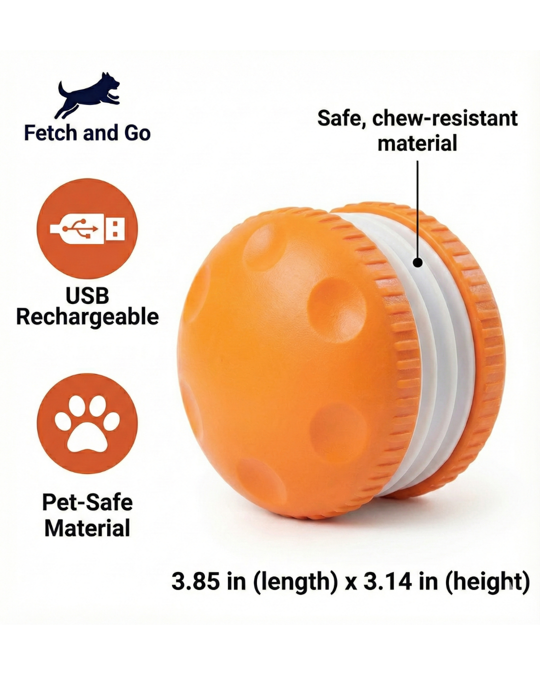 Interactive Fetch Ball